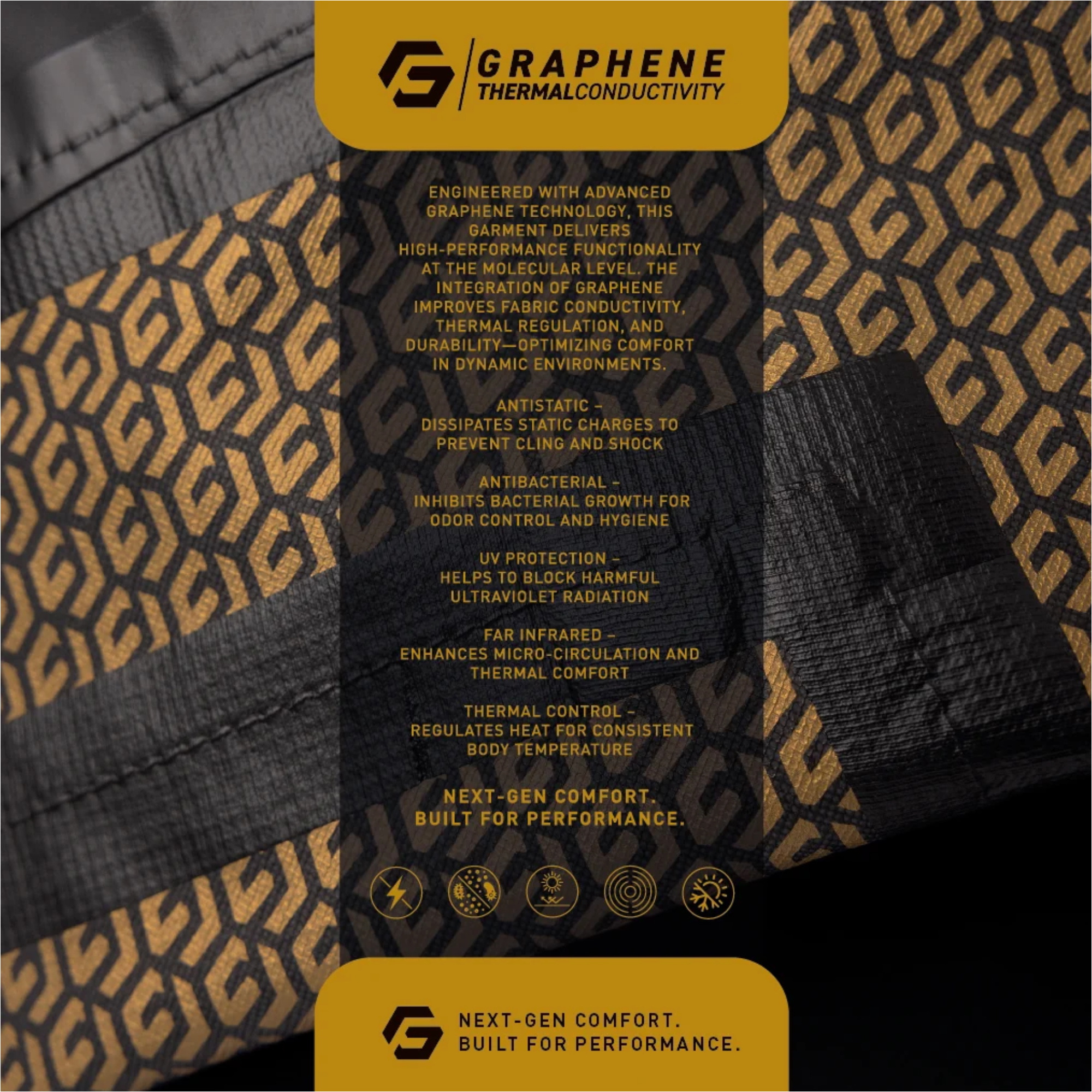 2026 Gul Junior Shore Recore Graphene Spray Top ST0030J - Black